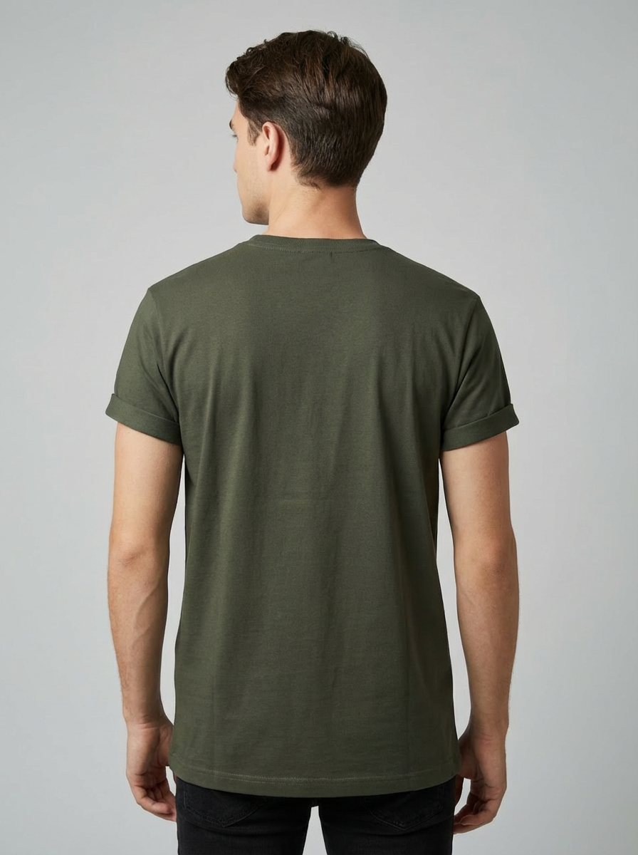 Olive Levi Ackerman Embroidery Oversized Tshirt