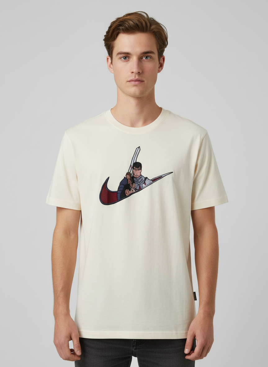 Guts Embroidery Oversized Tshirt
