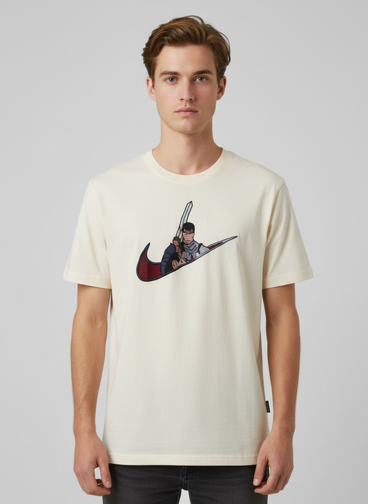 Guts Embroidery Oversized Tshirt