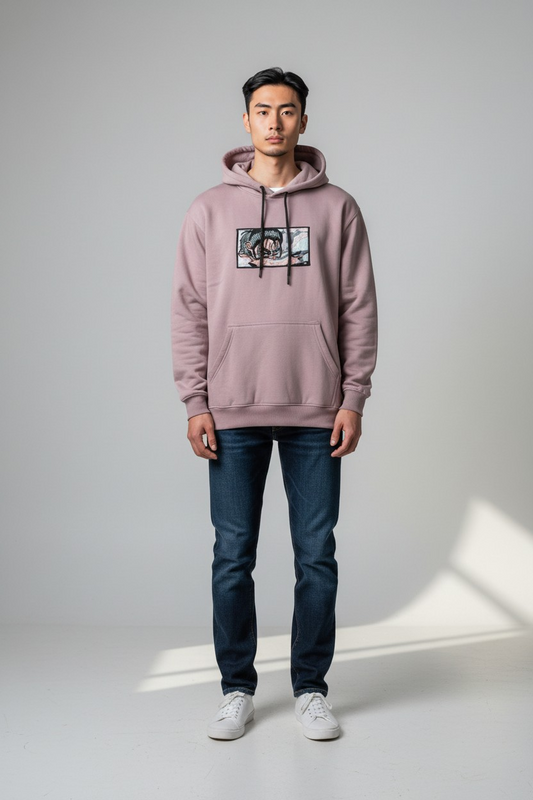 The Vanguard Oversized Embroidered Hoodie