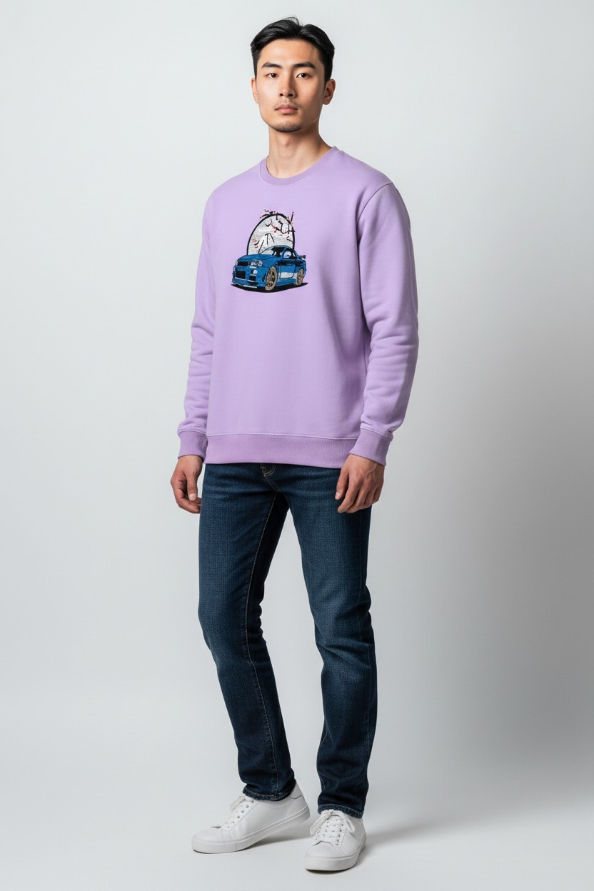 The Midnight Bloom Fleece