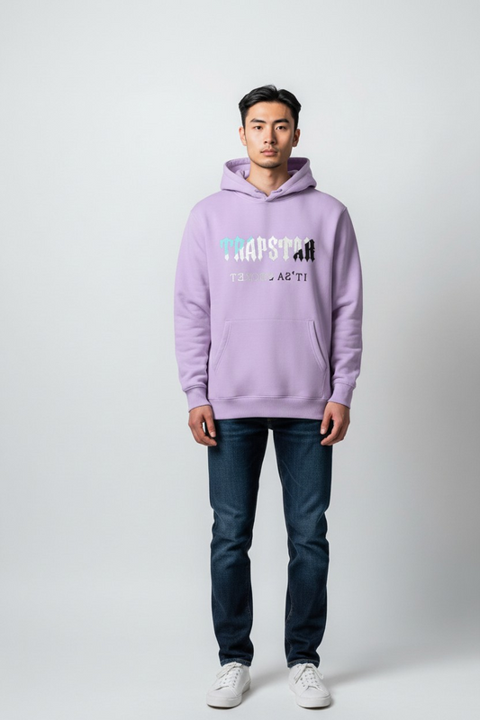 Lavender Ignite | 350 GSM Street-Art Hoodie