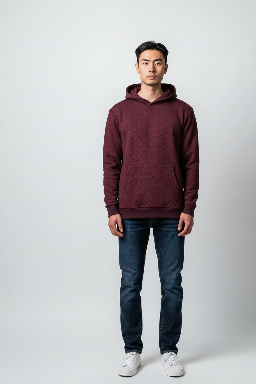 Terra Heal | 330 GSM Popcorn Texture Hoodie