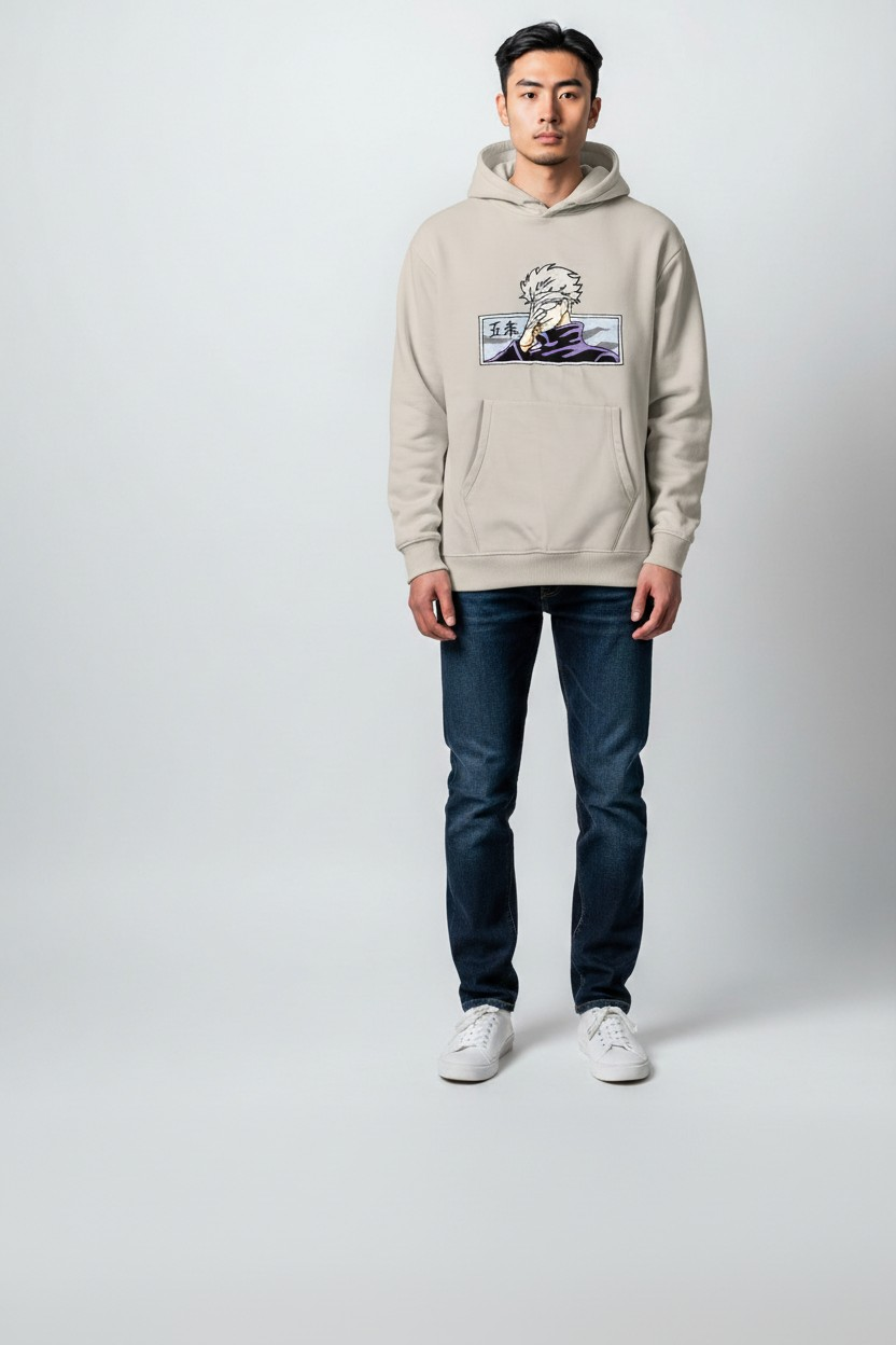 Infinite Void | 350 GSM Cream Heavyweight Hoodie
