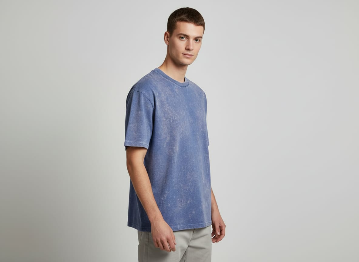 Lavender Acid Wash Oversized Tshirt