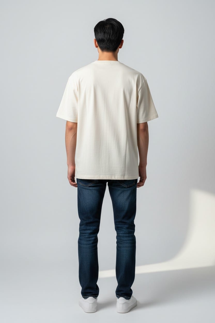 Guts Embroidery Oversized Tshirt